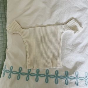 Are you am I - off the shoulder tank